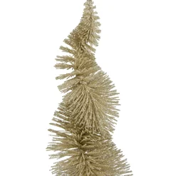 Glittered Spiral Sisal Christmas Tree Decoration - 14