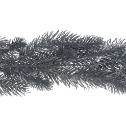Glittery Pine Artificial Christmas Garland - 6' - Silver - Unlit