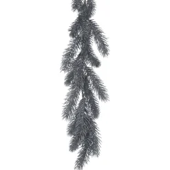 Glittery Pine Artificial Christmas Garland - 6' - Silver - Unlit