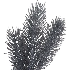 Glittery Pine Artificial Christmas Garland - 6' - Silver - Unlit