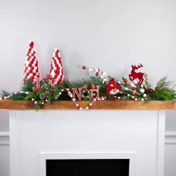 Glossy Standing Reindeer Christmas Decoration - 8