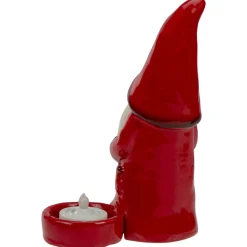 Gnome Tea Light Christmas Candle Holder - 7
