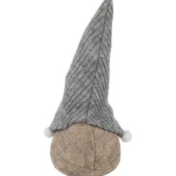 Gnome with Knitted Pom Pom Hat Christmas Figure - 9