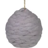 Gray Knit Shatterproof Christmas Ball Ornament 3.25" (80 mm)