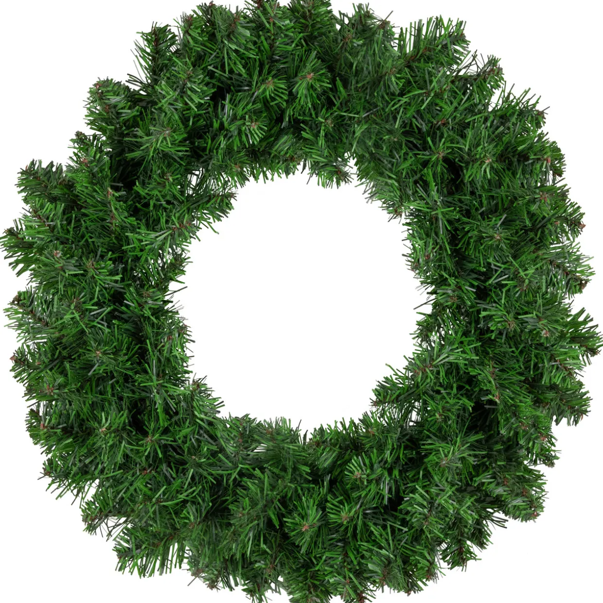 Green Colorado Spruce Artificial Christmas Wreath - 16" - Unlit