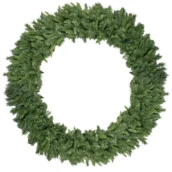 Green Lush Mixed Pine Artificial Christmas Wreath - 72