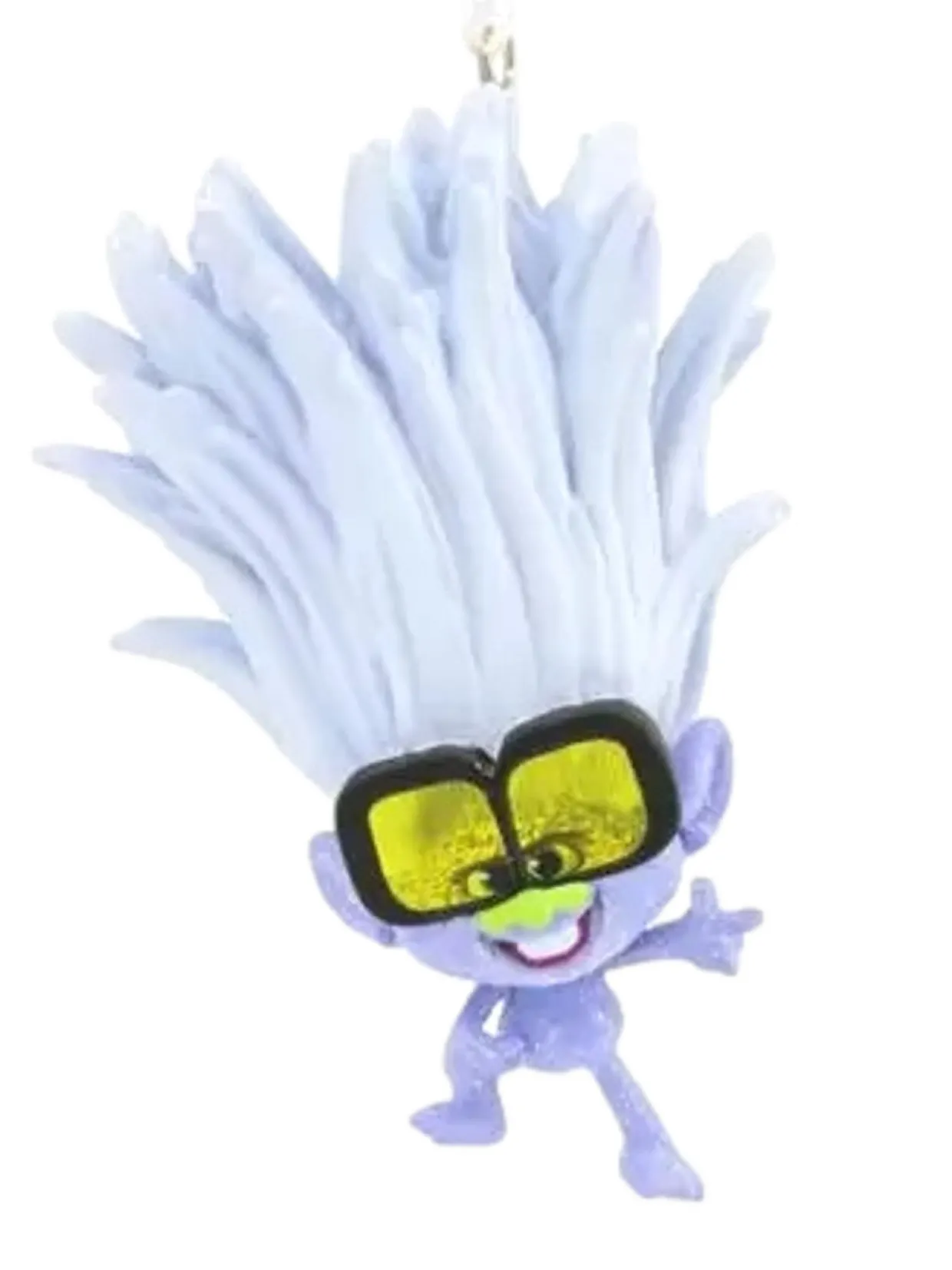 Hallmark Trolls World Tour Tiny Diamond Holiday Christmas Tree Ornament