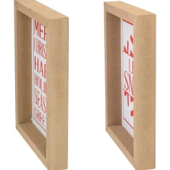 Holiday Slogans Wooden Christmas Plaques - 8