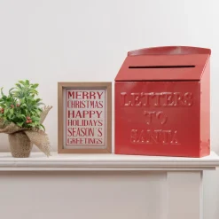 Iced Artificial Christmas Holly Berry Plant in Burlap Base - 8