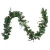 Iced Pine and Blueberries Artificial Christmas Garland - 6' x 12" - Unlit
