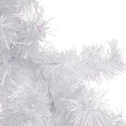 Icy White Iridescent Spruce Artificial Christmas Garland - 9' x 10