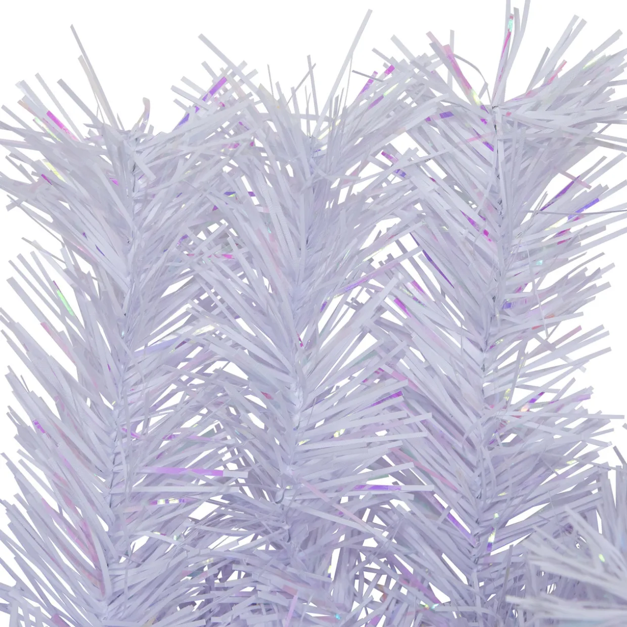 Icy White Iridescent Spruce Artificial Christmas Wreath - 36" - Unlit