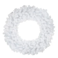 Icy White Spruce Artificial Christmas Wreath - 48" - Unlit