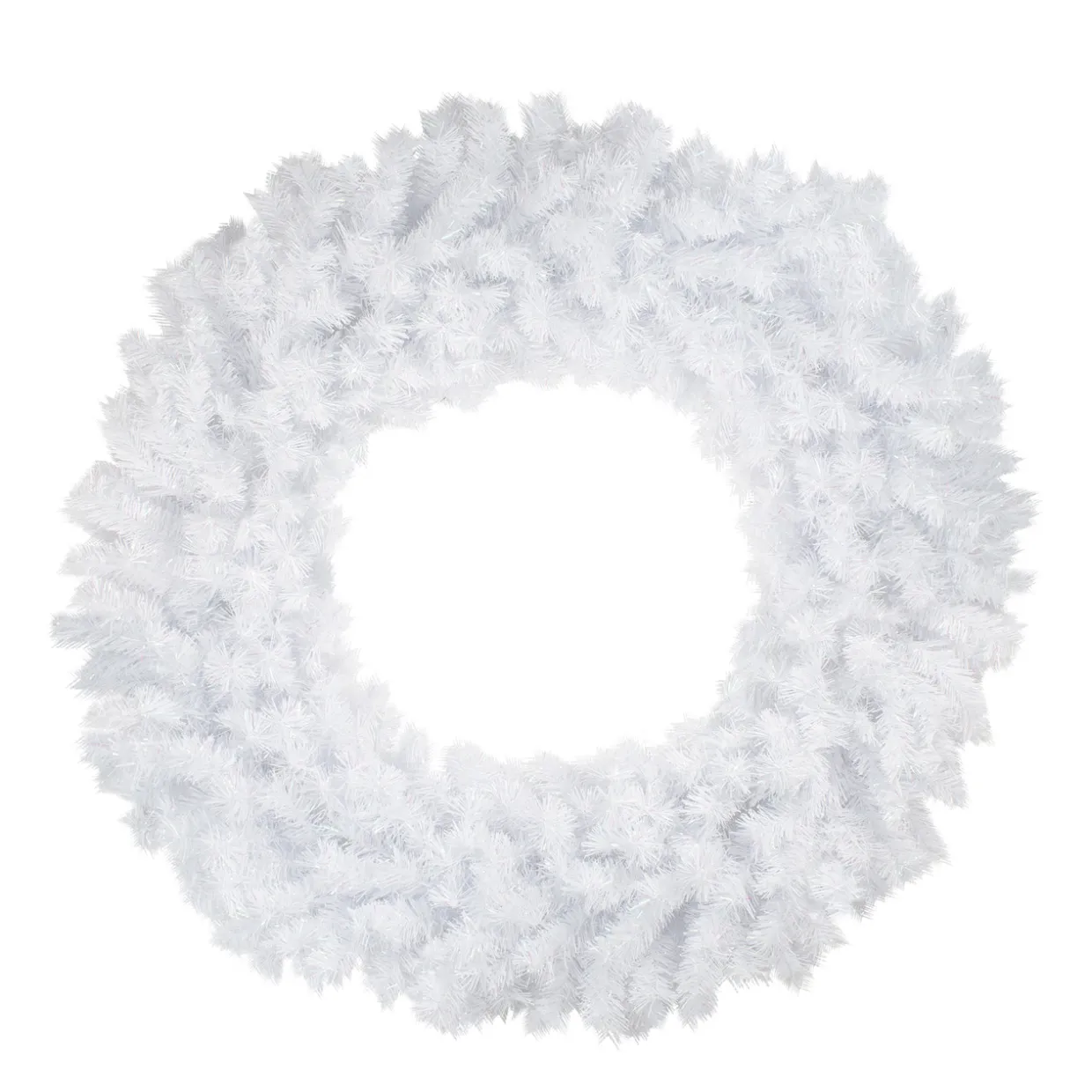 Icy White Spruce Artificial Christmas Wreath - 48" - Unlit