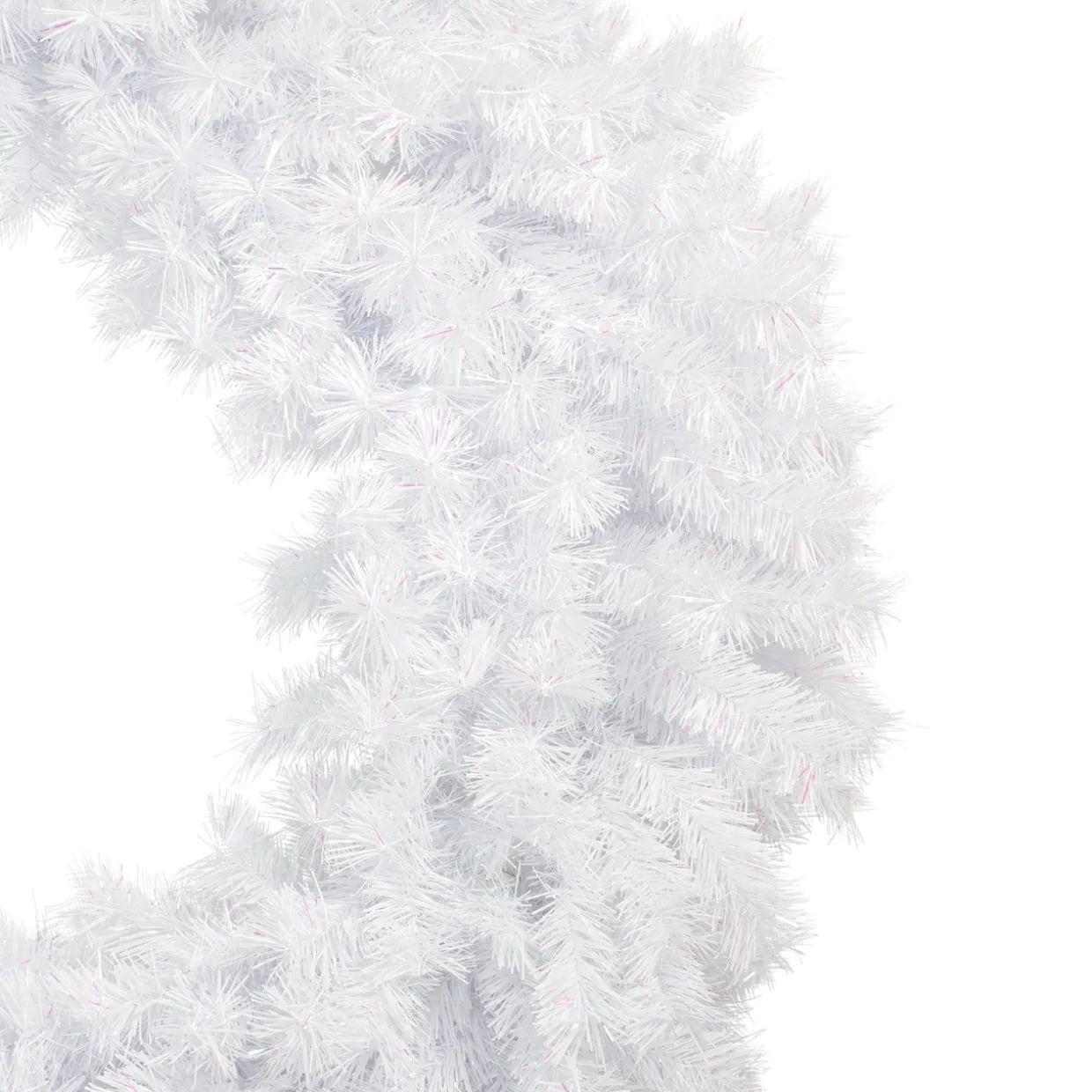 Icy White Spruce Artificial Christmas Wreath - 48" - Unlit