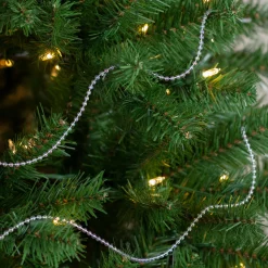Iridescent Beaded Christmas Garland - 100' x 0.25