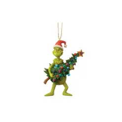 Jim Shore Dr Suess Grinch and Tree Christmas Ornament #6004069