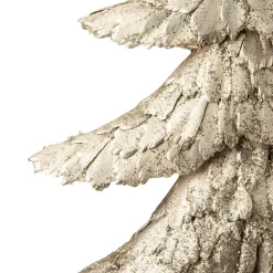 Layered Tree with Wooden Base Christmas Decoration - 18