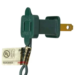 LED C9 Christmas Lights - Warm White - 20.25' Green Wire - 50ct