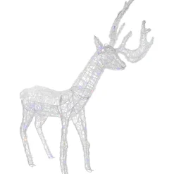 LED Color Changing Commercial Grade Acrylic Reindeer Outdoor Christmas Decoration - 46.5