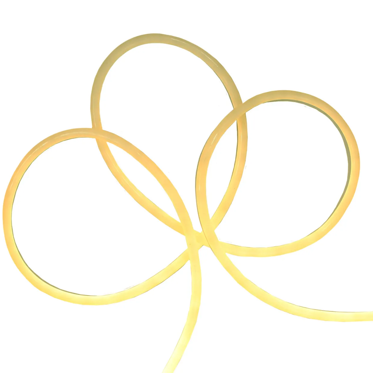 LED Commercial Grade Flexible Christmas Rope Lights - Warm White - 50’