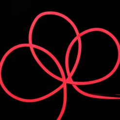 LED Commercial Grade Neon Style Flexible Christmas Rope Lights - Red -18'