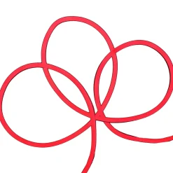 LED Commercial Grade Neon Style Flexible Christmas Rope Lights - Red -18'