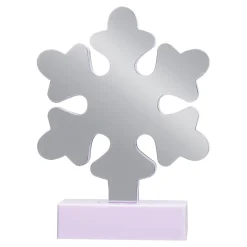 LED 3D Snowflake Christmas Infinity Mirror - 7.75