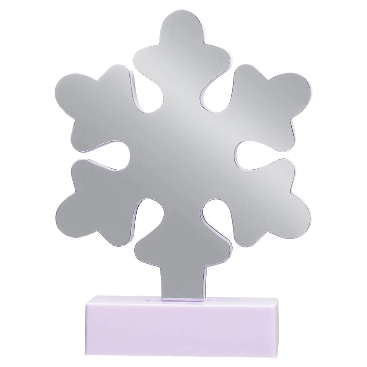 LED 3D Snowflake Christmas Infinity Mirror - 7.75"