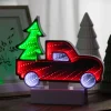LED 3D Truck Christmas Infinity Mirror - 7.25"