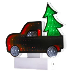 LED 3D Truck Christmas Infinity Mirror - 7.25