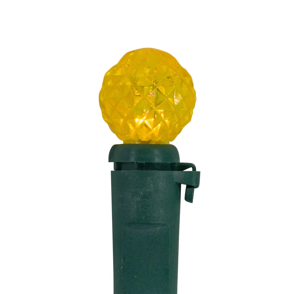 LED G12 Berry Christmas Lights - Multicolor - 16' Green Wire - 50 ct