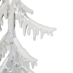 LED Lighted Acrylic Icicle Tree Christmas Decoration - 18