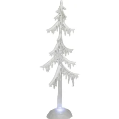 LED Lighted Acrylic Icicle Tree Christmas Decoration - 18