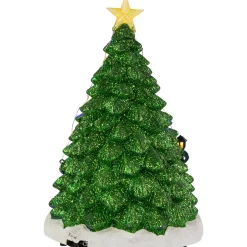 LED Lighted Animated and Musical Santa's Toy Shop Christmas Village Display - 13