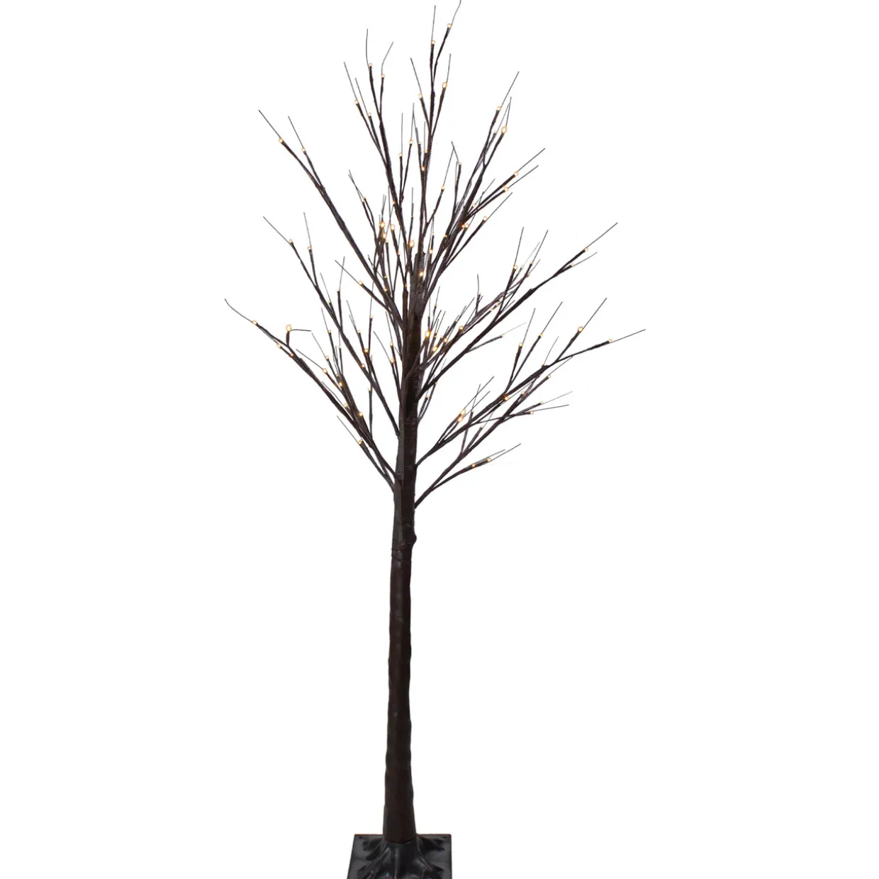 LED Lighted Birch Twig Tree Outdoor Christmas Decoration - 6' - Warm White Lights