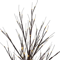 LED Lighted Birch Twig Tree Outdoor Christmas Decoration - 6' - Warm White Lights