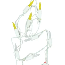 LED Lighted Candle Christmas Window Silhouette Decoration - 12