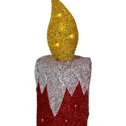 LED Lighted Candles Outdoor Christmas Decorations - 22.75