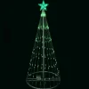 LED Lighted Christmas Tree Show Cone Outdoor Decoration - 4' - Green