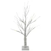 LED Lighted Christmas Twig Tree Outdoor Decoration - 24" - Warm White Lights
