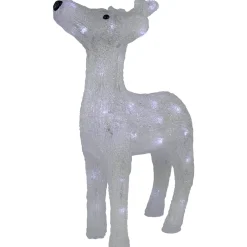 LED Lighted Commercial Grade Acrylic Reindeer Outdoor Christmas Decoration - 15