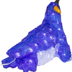 LED Lighted Commercial Grade Acrylic Swimming Penguin Outdoor Christmas Decoration - 16