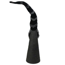 LED Lighted Cone Gnome with Knitted Hat Christmas Figure - 37