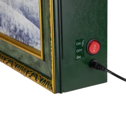 LED Lighted Musical Snowing Retro Truck Wall Art - 31