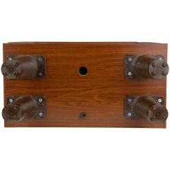 LED Lighted Musical Snowing Windmill TV Set Decoration - 21