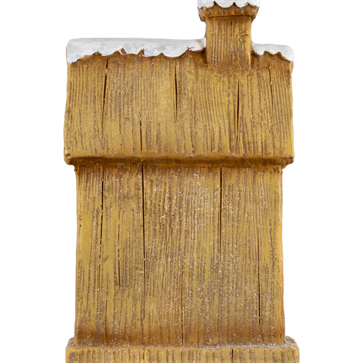 LED Lighted Peppermint Gingerbread House Christmas Decoration - 14"