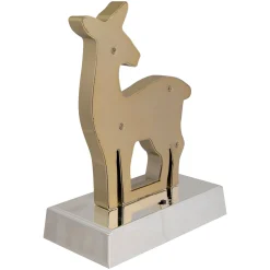 LED Lighted Reindeer Christmas Stocking Holder - 7.5