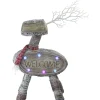 LED Lighted Rustic Reindeer Christmas Decoration - 23.5"
