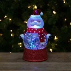 LED Lighted Santa Claus Christmas Snow Globe - 5.75"